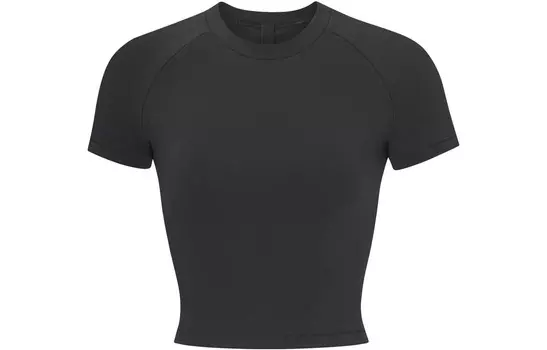 Футболка женская черная Skims