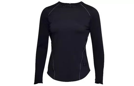 Футболка женская черная Under Armour
