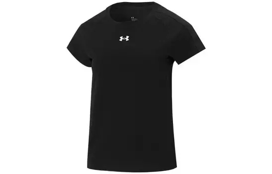 Футболка женская черная Under Armour