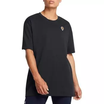Футболка женская черная Under Armour