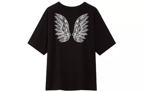 Футболка женская черная Uniqlo