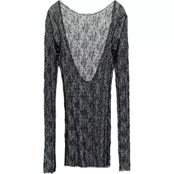Футболка женская черная Zara
