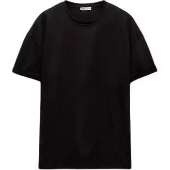 Футболка женская черная Zara