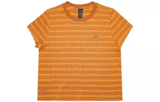 Футболка женская Chrome Hearts с принтом, оранжевый