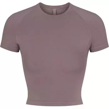 Футболка женская ЦИНК/Цинковый цвет Skims