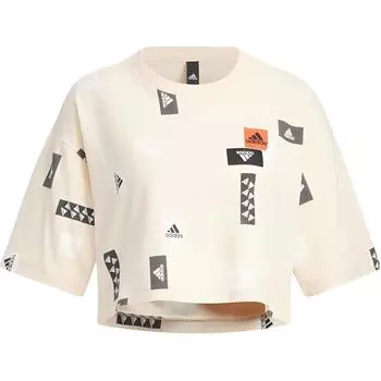 Футболка женская цвета экрю Adidas, Ecru