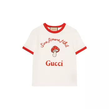 Футболка женская цвета экрю GUCCI, Ecru