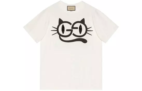 Футболка женская цвета экрю GUCCI, Ecru