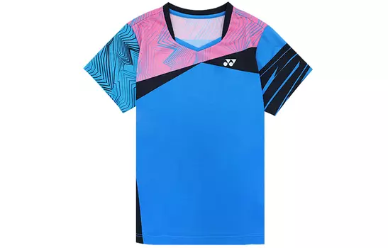 Футболка женская цвета морской волны YONEX, Sea Blue