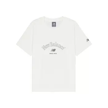 Футболка женская цвета слоновой кости New Balance