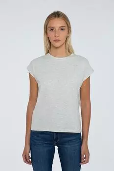 Футболка Женская/Девочка Серая Pepe Jeans, серый