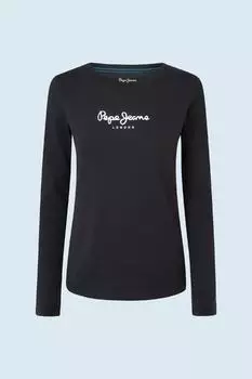 Футболка женская/девушка черная Pepe Jeans, черный