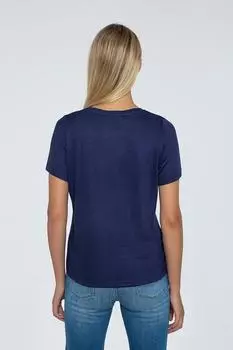 Футболка женская/девушка синяя Pepe Jeans, синий