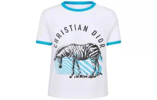 Футболка женская Dior, белый