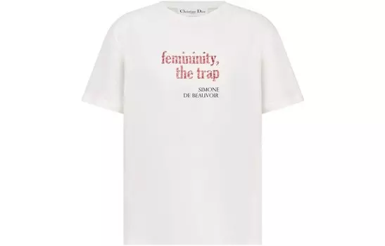 Футболка женская Dior, белый