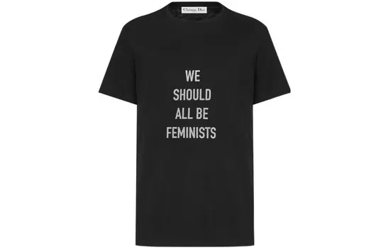 Футболка женская Dior, черный