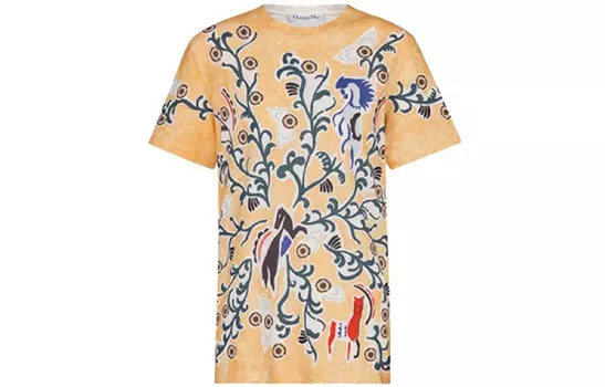 Футболка женская Dior, желтый