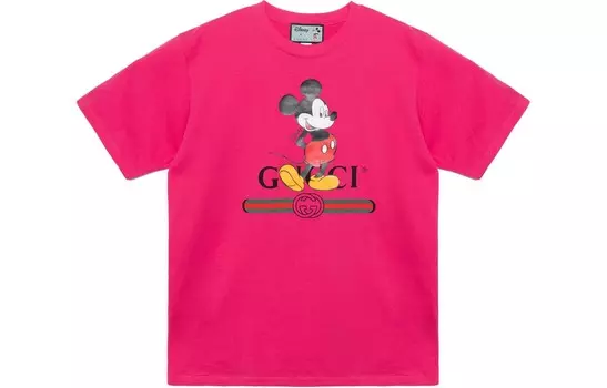 Футболка женская Disney x Gucci, розовый