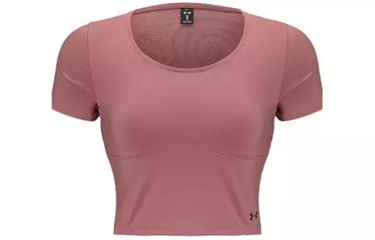 Футболка женская дымчато-красная Under Armour