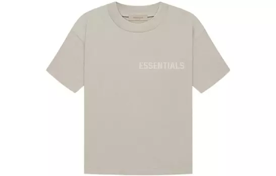 Футболка женская дымчато-серая Fear Of God Essentials