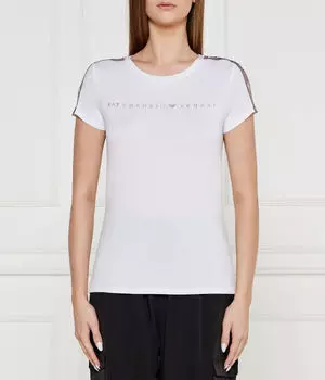 Футболка женская Ea7 Slim Fit, белый