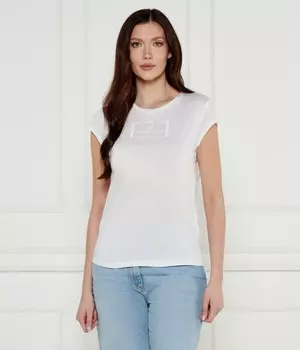 Футболка женская Elisabetta Franchi Slim Fit, белый