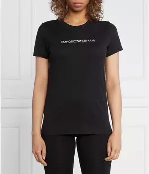 Футболка женская Emporio Armani Regular Fit, черный