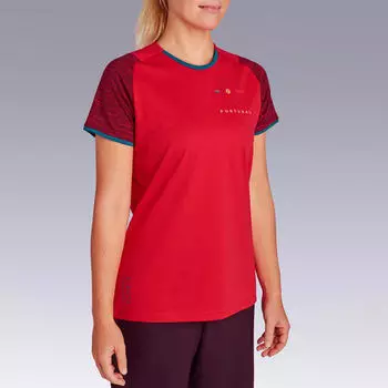 Футболка женская FF100 Португалия KIPSTA