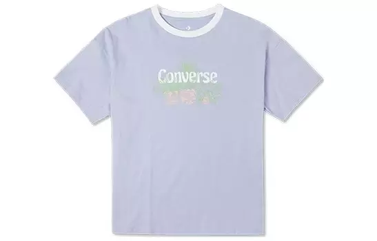 Футболка женская фиолетовая Converse