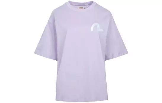 Футболка женская фиолетовая Evisu