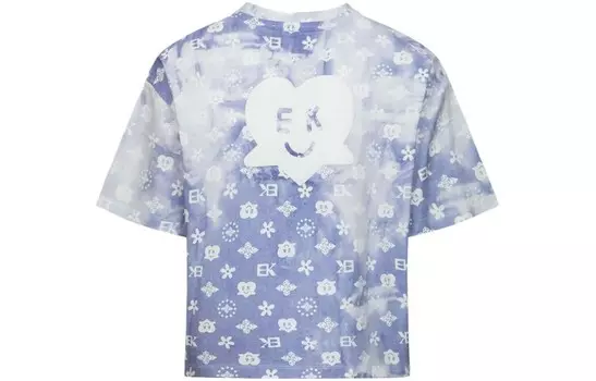 Футболка женская фиолетовая Evisu