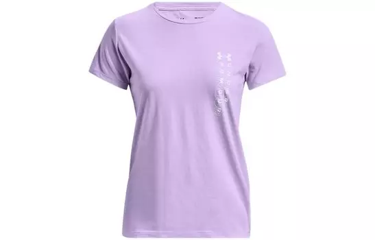 Футболка женская фиолетовая Under Armour