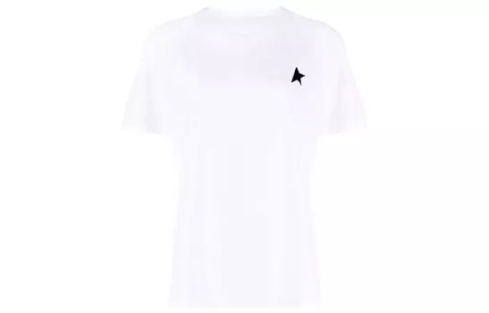 Футболка женская Golden Goose с логотипом, белый