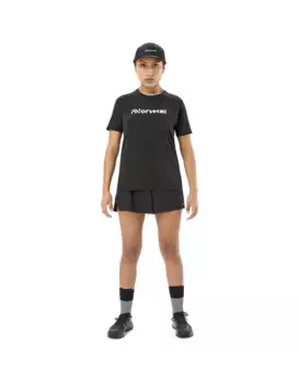 Футболка женская гоночная NNORMAL, черный