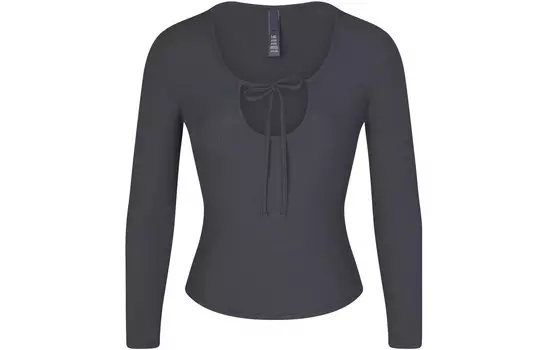 Футболка женская ГРАФИТ/ГРАФИТ Skims