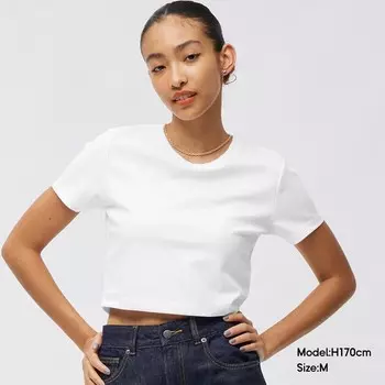 Футболка женская Gu Dry с облегающей посадкой, белый