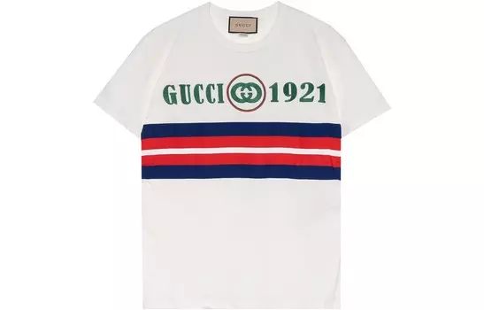 Футболка женская Gucci 1921, белый