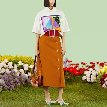 Футболка женская Gucci, белый