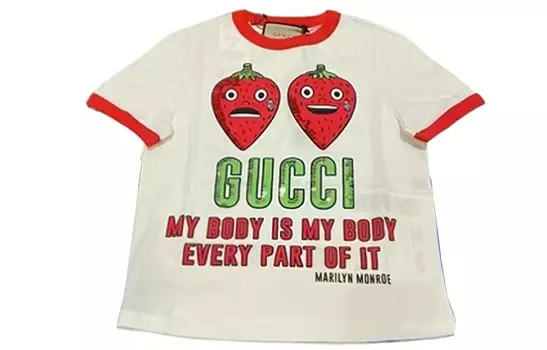 Футболка женская Gucci, белый