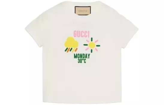 Футболка женская Gucci, белый