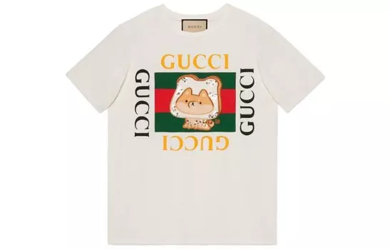 Футболка женская Gucci, бежевый