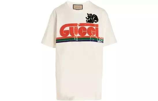 Футболка женская Gucci, бежевый