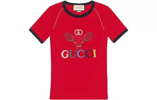 Футболка женская Gucci, красный
