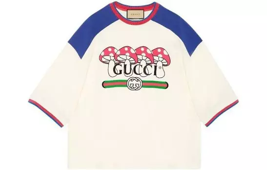 Футболка женская Gucci, мультиколор
