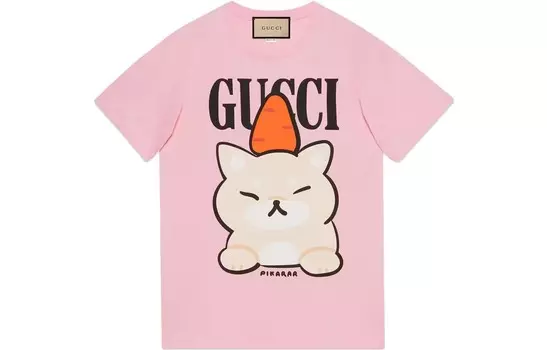 Футболка женская Gucci, розовый