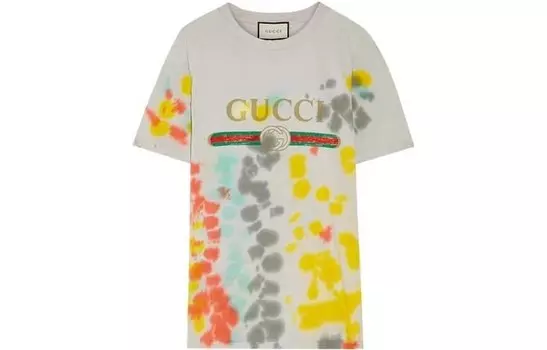 Футболка женская Gucci, серый
