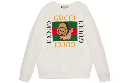 Футболка женская Gucci, слоновая кость