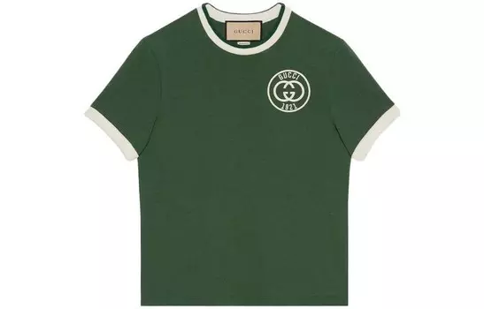 Футболка женская Gucci, зеленый