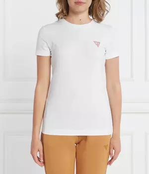 Футболка женская Guess Jeans с логотипом, белый