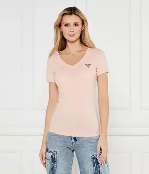 Футболка женская Guess Jeans Slim Fit, белый